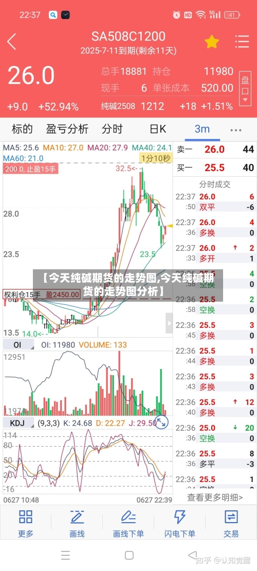 【今天纯碱期货的走势图,今天纯碱期货的走势图分析】