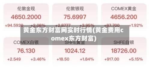 黄金东方财富网实时行情(黄金费用comex东方财富)