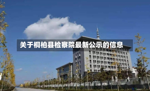 关于桐柏县检察院最新公示的信息