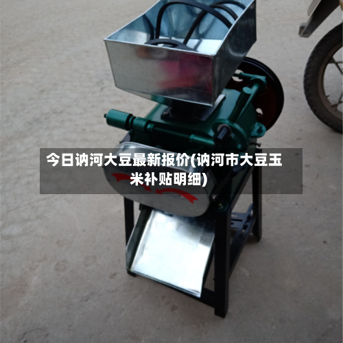 今日讷河大豆最新报价(讷河市大豆玉米补贴明细)