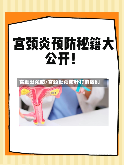 宫颈炎预防/宫颈炎预防针打的区别-第3张图片