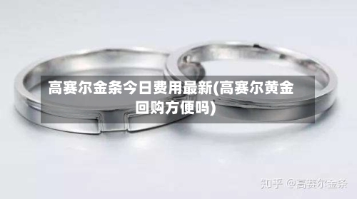 高赛尔金条今日费用最新(高赛尔黄金回购方便吗)-第2张图片
