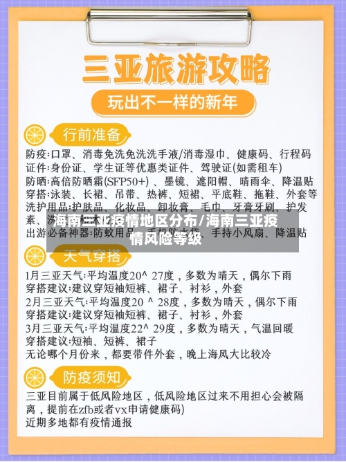 海南三亚疫情地区分布/海南三亚疫情风险等级-第2张图片