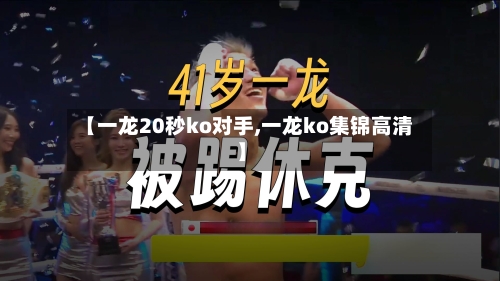 【一龙20秒ko对手,一龙ko集锦高清】-第3张图片