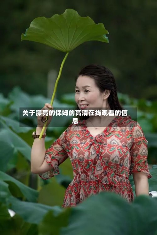 关于漂亮的保姆的高清在线观看的信息-第3张图片