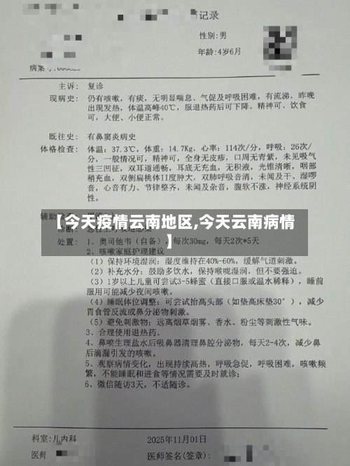 【今天疫情云南地区,今天云南病情】-第2张图片