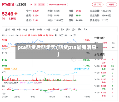pta期货后期走势(期货pta最新消息)-第2张图片