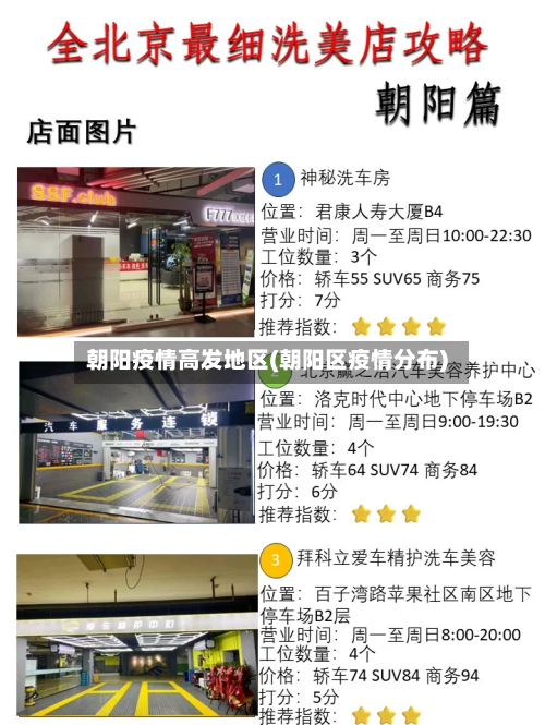朝阳疫情高发地区(朝阳区疫情分布)