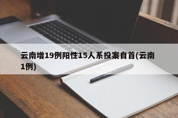 云南增19例阳性15人系投案自首(云南 1例)
